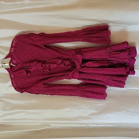 Free People Dreams of You Mini Dress S - Picture 4 of 14